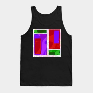 Colorful squares Tank Top